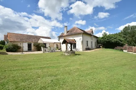 La Fermette, Villa en bord de rivière à Liglet avec piscine - Photo 4