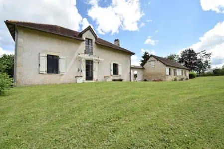 La Fermette, Villa en bord de rivière à Liglet avec piscine - Photo 7