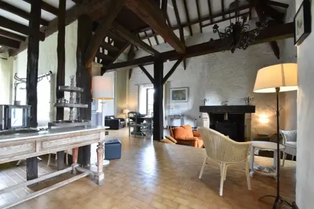 La Fermette, Villa en bord de rivière à Liglet avec piscine - Photo 11