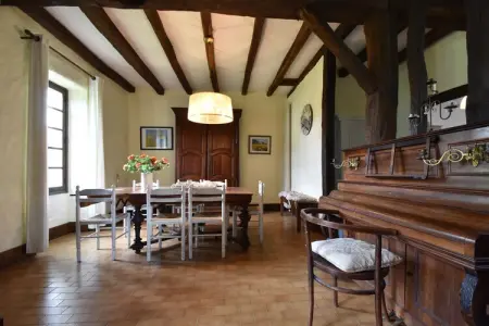 La Fermette, Villa en bord de rivière à Liglet avec piscine - Photo 13