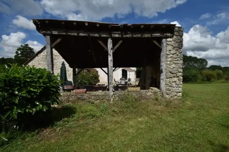 La Fermette, Villa en bord de rivière à Liglet avec piscine - Photo 23