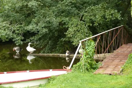 La Fermette, Villa en bord de rivière à Liglet avec piscine - Photo 25