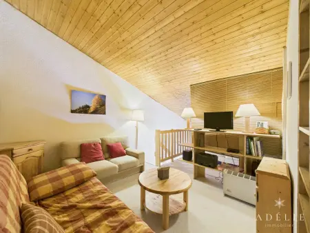 Studio mezzanine au pied des pistes avec balcon, idéal pour 4-6 personnes - Photo 5