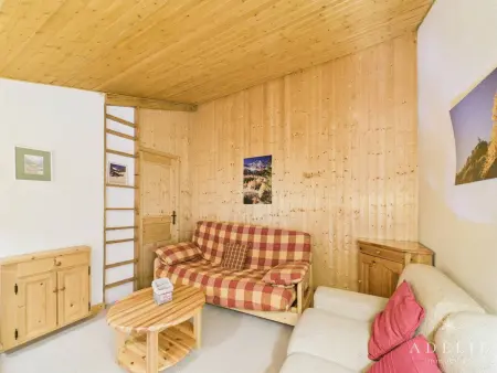 Studio mezzanine au pied des pistes avec balcon, idéal pour 4-6 personnes - Photo 6