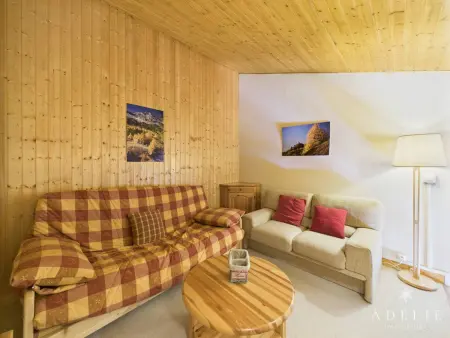 Studio mezzanine au pied des pistes avec balcon, idéal pour 4-6 personnes - Photo 7