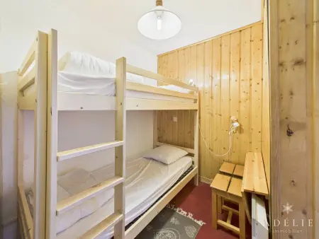 Studio mezzanine au pied des pistes avec balcon, idéal pour 4-6 personnes - Photo 9