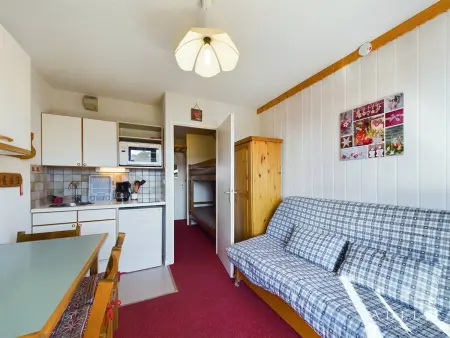 Charmant Studio 2/4 pers, centre-station, balcon sud, proche des pistes, parking inclus - Photo 2
