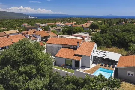 Villa Korina, Belle villa avec piscine privée - Photo 24