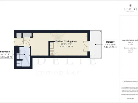 Studio Confort au Centre de Montvalezan - 4 Pers, Balcon, Proche Remontées et Commerces - Photo 6