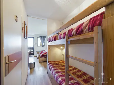 Studio Sud 4 pers, balcon, à 50m des pistes et 200m des commerces, idéal pour familles - Photo 7