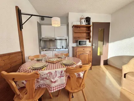 Studio idéal ski, balcon, parking - Notre-Dame-de-Bellecombe - Photo 2