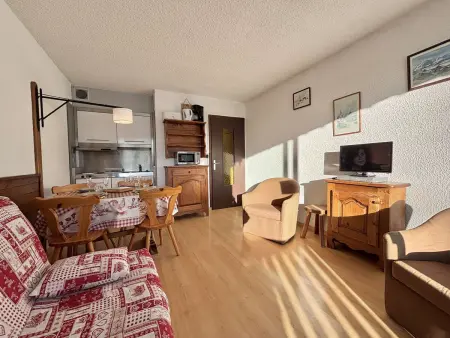 Studio idéal ski, balcon, parking - Notre-Dame-de-Bellecombe - Photo 3