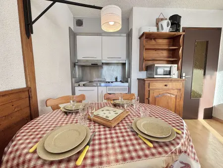 Studio idéal ski, balcon, parking - Notre-Dame-de-Bellecombe - Photo 4