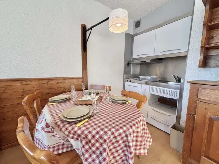 Studio idéal ski, balcon, parking - Notre-Dame-de-Bellecombe - Photo 5