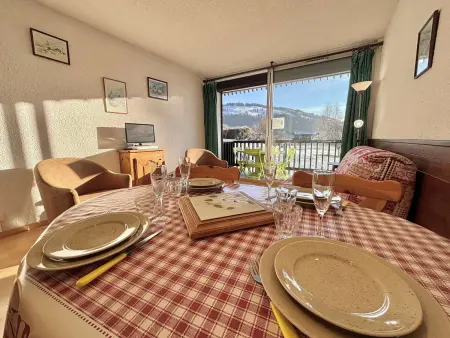 Studio idéal ski, balcon, parking - Notre-Dame-de-Bellecombe - Photo 7
