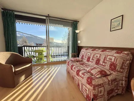 Studio idéal ski, balcon, parking - Notre-Dame-de-Bellecombe - Photo 9