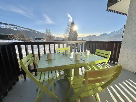 Studio idéal ski, balcon, parking - Notre-Dame-de-Bellecombe - Photo 14