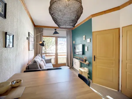Superbe 2 pièces pour 4 pers avec balcon sud, aux pieds des pistes - Photo 1