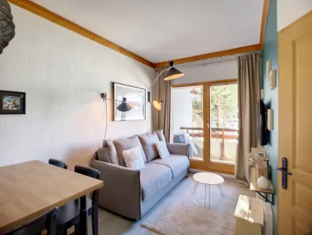Superbe 2 pièces pour 4 pers avec balcon sud, aux pieds des pistes - Photo 5