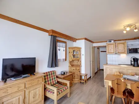 Les Menuires: Appt Confort 3 Pièces 6 Pers, Balcon, Accès Pistes, Wifi - Photo 1
