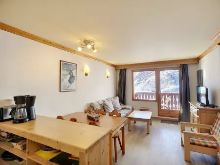 Les Menuires: Appt Confort 3 Pièces 6 Pers, Balcon, Accès Pistes, Wifi - Photo 3