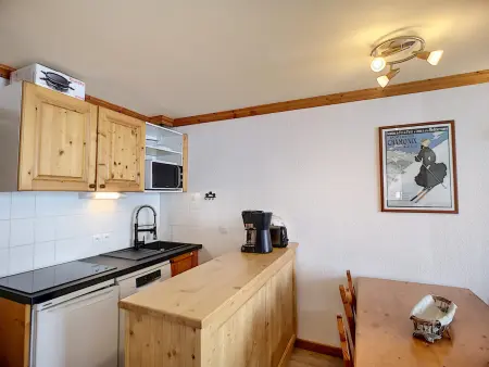 Les Menuires: Appt Confort 3 Pièces 6 Pers, Balcon, Accès Pistes, Wifi - Photo 4