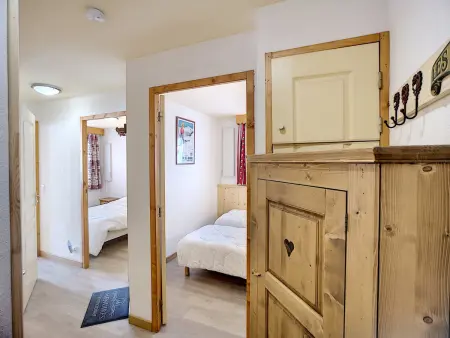 Les Menuires: Appt Confort 3 Pièces 6 Pers, Balcon, Accès Pistes, Wifi - Photo 9