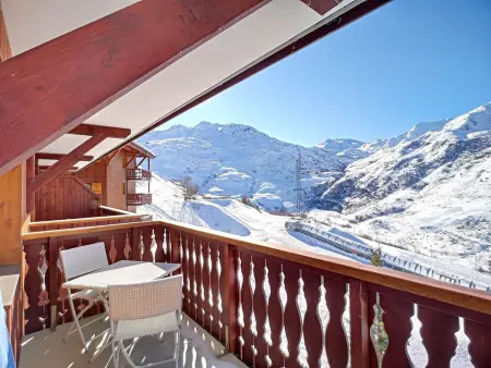 Les Menuires: Appt Confort 3 Pièces 6 Pers, Balcon, Accès Pistes, Wifi - Photo 12