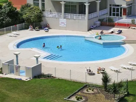 Appartement 5 couchages avec piscine et parking, près de la plage - Photo 14