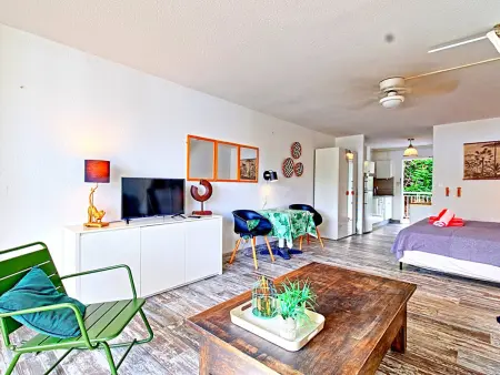 Studio Confortable avec Piscine et Wi-Fi Proche Plage - Photo 13