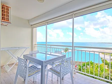 Studio Spacieux avec Vue Mer et Piscine, Appartement 3 personnes à Saint Martin - Photo 9