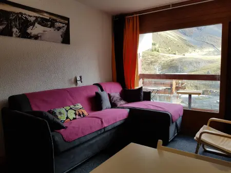 Confortable studio ski aux pieds à Arc 2000, idéal pour 4, animaux admis - Photo 1