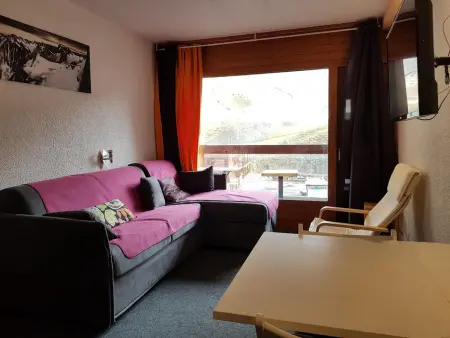 Confortable studio ski aux pieds à Arc 2000, idéal pour 4, animaux admis - Photo 5