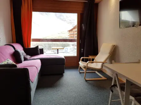 Confortable studio ski aux pieds à Arc 2000, idéal pour 4, animaux admis - Photo 6