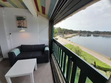 Studio moderne rénové au bord du lac pour deux personnes à Vieux Boucau - Photo 3