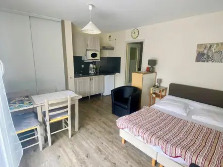 Studio ensoleillé avec balcon et parking - WiFi inclus - Centre-ville Amélie-les-Bains - Photo 4