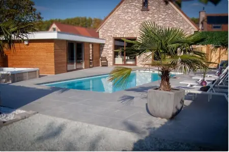 Wellnesscottage, Villa avec piscine à Erembodegem - Photo 5
