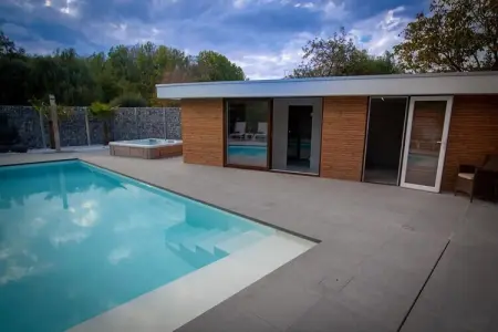 Wellnesscottage, Villa avec piscine à Erembodegem - Photo 6
