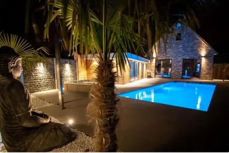 Wellnesscottage, Villa avec piscine à Erembodegem - Photo 9