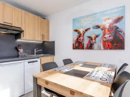 Studio cabine rénové pour 4 personnes, sud à Avoriaz - Photo 5