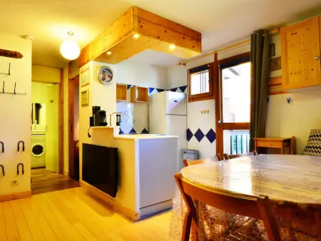 Charmant 2 pièces pour 5 pers. à 1 min. des pistes, balcon exposé Sud/Ouest, Wi-Fi et parking gratuit - Photo 4