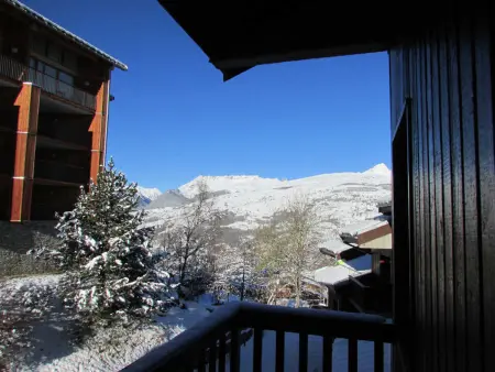 Charmant 2 pièces pour 5 pers. à 1 min. des pistes, balcon exposé Sud/Ouest, Wi-Fi et parking gratuit - Photo 6