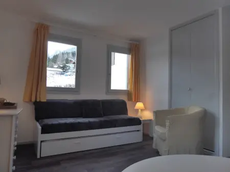 Appartement ski-in/ski-out à Montchavin, 5 pers, balcon - Photo 2