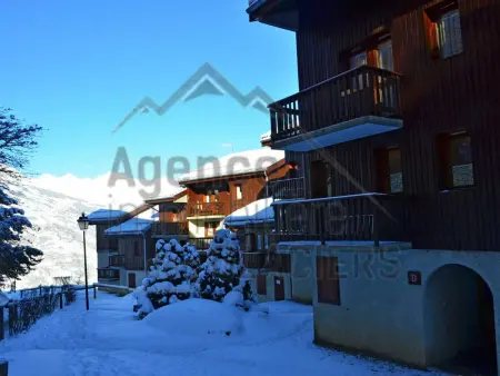 Appartement ski-in/ski-out à Montchavin, 5 pers, balcon - Photo 8