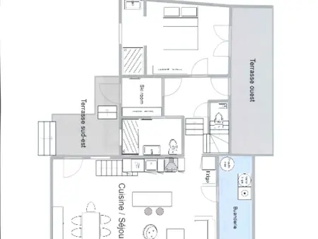 Appartement rénové 8 pers. au cœur de Montchavin, proche pistes et commerces. - Photo 9