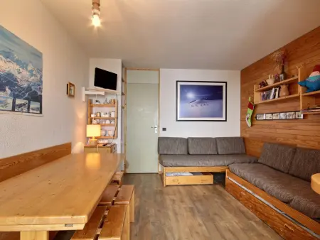 Appartement 2 pièces avec balcon au pied des pistes, 4 personnes - Photo 4