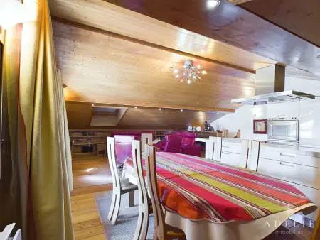 Duplex haut de gamme 8 pers avec balcons et parking, proche des pistes et commerces - Photo 5