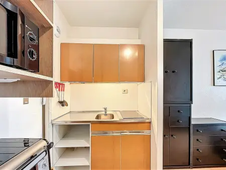 Studio lumineux au centre avec balcon, Appartement 4 personnes à Le Corbier - Photo 3
