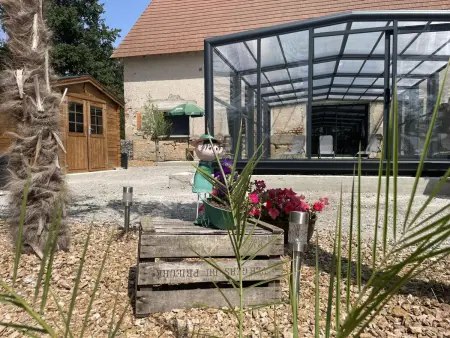 Gîte avec piscine chauffée, jardin privé et climatisation - Photo 19