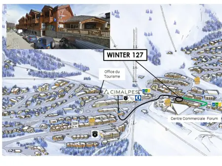 Appartement à Courchevel 1850, 3 chambres, 6 pers., parking - Photo 17